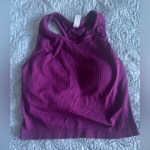 90 Degree by Reflex Magenta Sports Bra Medium